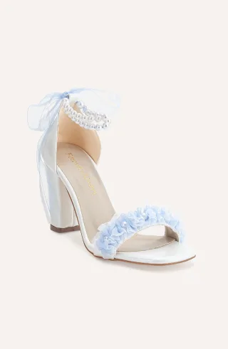 Michelle Lace Bridal Sandalen with Pearls (Women)