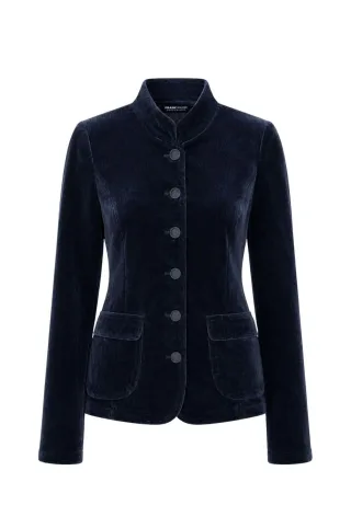 FRANK WALDER - Leichtjacke NOS mit Knopfleiste ink - Gr. - 46