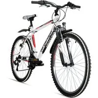bergsteiger Mountainbike Denver 26 Zoll Mountainbike, geeignet ab 155 cm, 18 Gang Shimano Tourney RD-TZ50 Schaltwerk, Kettenschaltung