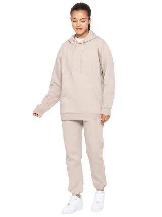Enzo | Womens Oversized Pullover Hoodie Trainingsanzug Set