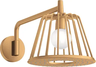 Hansgrohe Kopfbrause Axor Nendo m.Brausearm Brushed Gold Optic 26031250