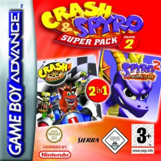 Crash & Spyro Super Pack Vol. 2 [Game Boy Advance]
