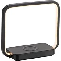 JUST LIGHT Tischleuchte OMARI, Dimmfunktion, LED fest integriert, Warmweiß, LED, dimmbar über Touchdimmer