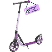 Hudora Cityroller BigWheel® 205 Advanced, Tretroller, (max. 100kg), einklappbarer, höhenverstellbarer Kick-Scooter