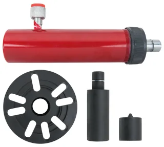 KS Tools Universal-Riemenscheiben-Abzieher-Satz mit Hydraulik-Zylinder, 4-tlg - 460.0635