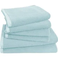 Dyckhoff Handtuch Set Pure Natural Uni, Frottier (Set, 6-St), BIO Baumwolle, GOTS