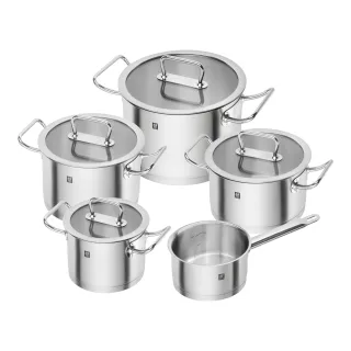 ZWILLING Pro Kochtopfset 5-tlg, 18/10 Edelstahl