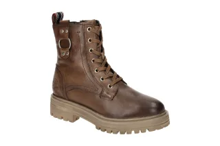 S. Oliver Damen Winterstiefeletten 5-25201-43 in Braun Cappuccino, Warmfutter...