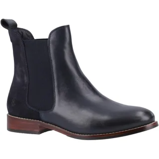 Hush Puppies Colette Wildleder Damen Navy Stiefel