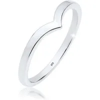 Elli Fingerring V-Stacking Geo Trend Blogger 925 Sterling Silber, Geo