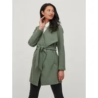 Vila Kurzmantel VICOOLEY COLLAR BELT COAT - NOOS
