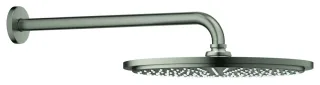 GROHE Kopfbrauseset Rainshower Cosm. 310 100738 Br.-arm 380mm 8l/min satin steel, 100738MS00 100738MS00