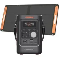 Jackery Explorer 300D tragbare Powerstation 288Wh LFP-Batterie, 300W DC Power, 2x USB-C bis 140W, Powerbank für Camping, Reisen & Wohnmobile 15000 mAh (12 V), Solargenerator mit 100W Solarpanel