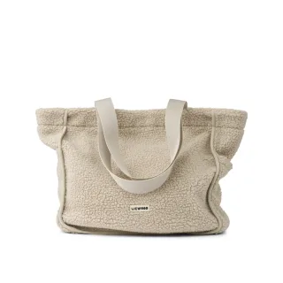 Liewood Reed Fleece Tragetasche - In der Farbe Mist