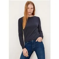 s.Oliver Longpullover Strickpullover Pullover mit U-Boot-Ausschnitt