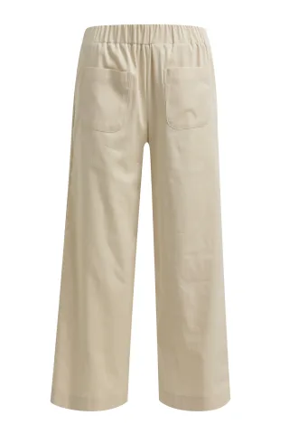 Smith&Soul - Woven Culotte beige - Gr. - L