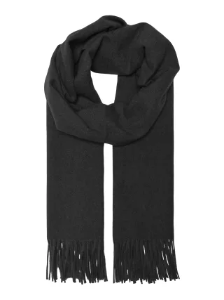 ONLY - ONLASTRID SOFT WOVEN FRINGE SCARF CC ACC Black - Gr. - ONE SIZE