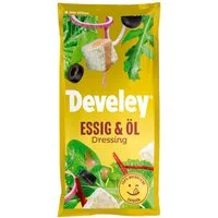 Develey Saucen, Develey Salatdressing Essig und Öl Salatsauce fein würzig 75ml