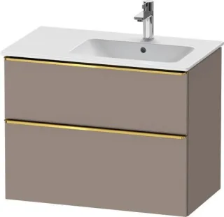 Duravit D-Neo Waschtischunterbau wandhängend Basalt Matt 810x462x625 mm - DE4367034430000 DE4367034430000