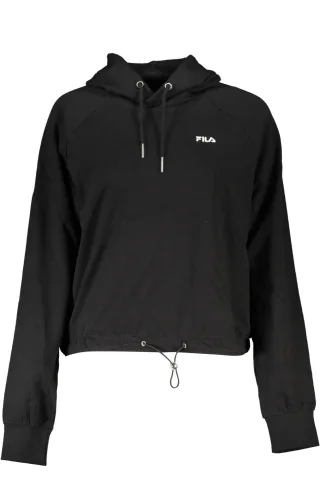 Cropped Hoodie Schwarz