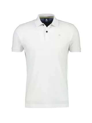 LERROS - POLO-KNOPF white - Gr. - L