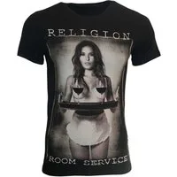 Religion Print-Shirt RELIGION Clothing Herren T-Shirt ROOM SERVICE
