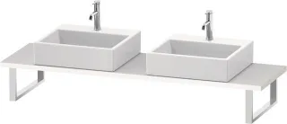 Duravit L-Cube Konsole Weiß Supermatt 800x480x30 mm - LC105C08484 LC105C08484