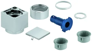 GROHE Absperrgriff 49092 für Aquadimmer für THM-Fertigmontagesets chrom, 49092000 49092000