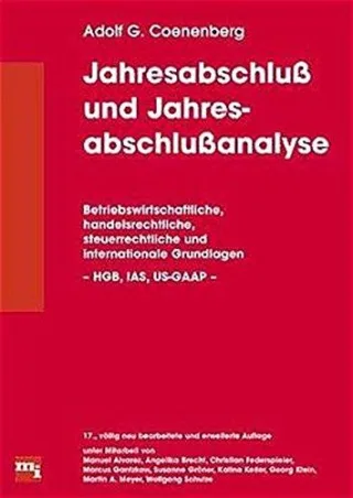 Jahresabschluß und Jahresabschlußanalyse (17. Auflage)