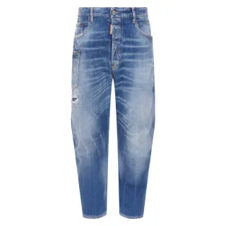 Dsquared2 Medium Small Hole Wash Kawaii Jeans Navy Blue
