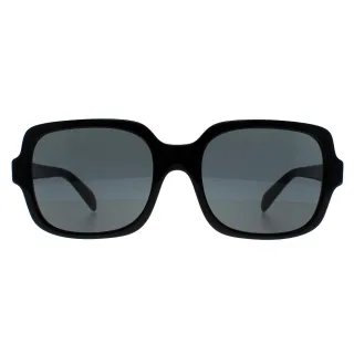 Emporio Armani Quadrat Damen Glänzend Schwarz Dunkelgrau EA4195