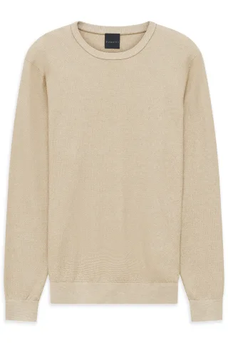 bugatti - Herren Pullover 1/1 Arm beige - Gr. - M
