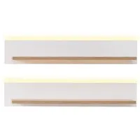 Innostyle Wandboard Memphis 2er Set Wandboard, 100x15x23cm (B/H/T), LED-Beleuchtung