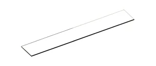 Keuco Glasabl. Ersatzteil SPS 90110 688x120x6mm, 90110000059 90110000059