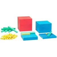 Wissner® aktiv lernen Lernspielzeug Dezimalrechensatz (121 Teile), RE-Plastic® Dezimalrechnen Mathe, RE-Plastic®