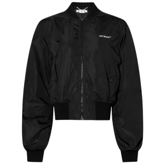Off-white Diag Bomberjacke Schwarz