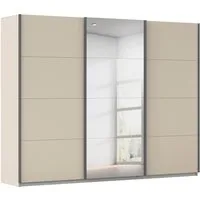 OTTO home Schwebetürenschrank Kleiderschrank Schrank Schlafzimmerschrank Garderobe AGORDO (Breiten 203/271/315/360 cm in drei Griff-Farben - NEU: Farbe SCHWARZ) Top Innenausstattung, in 4 Breiten und 2 Höhen MADE IN GERMANY