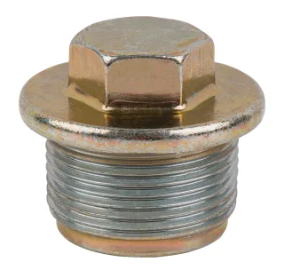 KS Tools Ölablassschraube, Außen6kant 17mm, M26x1,5x16mm, 1er-Pack - 430.0139