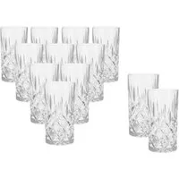 Nachtmann Longdrinkglas Nachtmann Noblesse Longdrinkglas 12er Set, Kristallglas