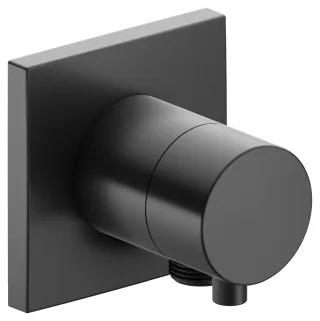 Keuco 3-Wege Umstellventil IXMO Comf.59548, Schlauchanschl.,eckig,Schwarzchrom gebürstet,59548131102 59548131102