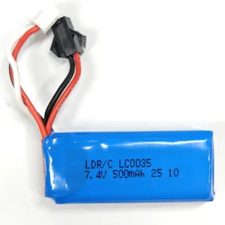 LDRC 18401 PRO 1/18 Brushless Rock Crawler RC Car Parts 7.4V 500mAh 2S 20C Li-ion Battery Vehicles Models Replacement Sp