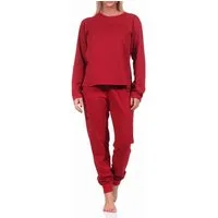Normann Pyjama Normann Damen langarm Schlafanzug Wende Pyjama