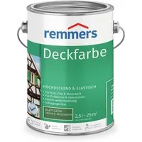 Remmers Wetterschutzfarbe Deckfarbe anthrazitgrau (RAL 7016) 2,5 Liter, für viele Untergründe, hochdeckend, wetterfest