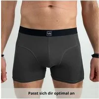 Sitztgut Boxershorts aus Baumwolle – Super Weich, Kratzfrei, Trocknergeeignet, Top Passform (Set, 3-St) Super Sitz dank 7-teiliger Schnitt statt 3-teilig, gekämmte Baumwolle