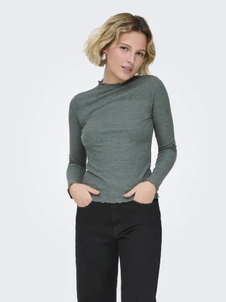 ONLY - Only 15180040-ONLEMMA_L_ 180039001/Balsam_Green/MELANGE Balsam_Green/MELANGE - Gr. - M
