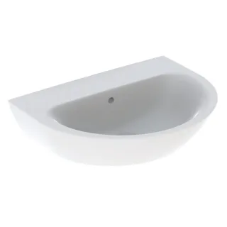 Geberit Renova Waschtisch, 65x50cm o. Hl., m. Überlauf, weiss, 500663011 500663011