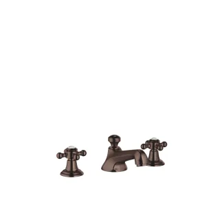 Dornbracht Waschtisch-Dreilochbatterie mit Ablaufgarnitur MADISON 20700360 Dark Bronze,20700360-43 20700360-43