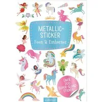 Sticker Metallic-Sticker – Feen & Einhörner