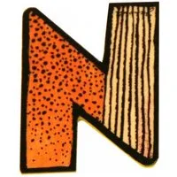 JANOSCH Deko-Buchstaben aus Holz für Kinderzimmertür, zum Ankleben