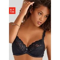 Nuance by Lascana Bügel-BH aus floraler Spitze mit verzierten Trägern, Dessous